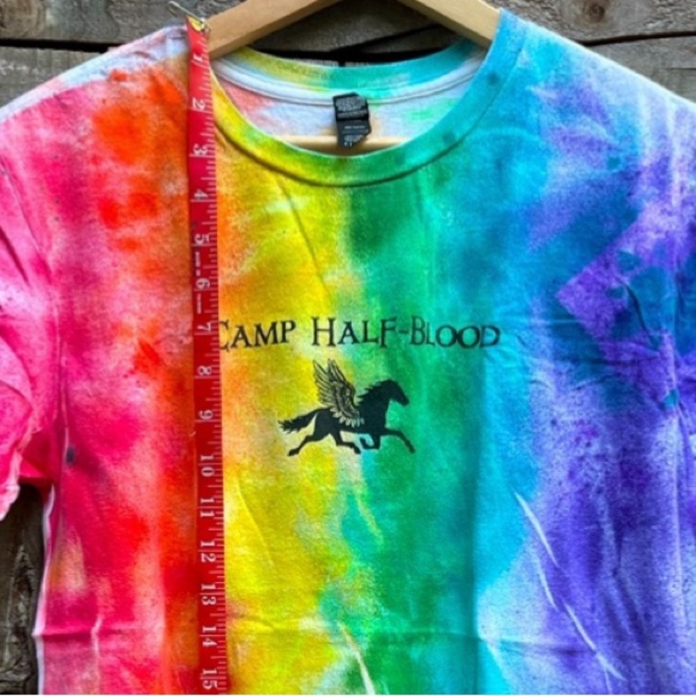 Camp Half-Blood/PercyJackson Pride Tie-Dye 🧡